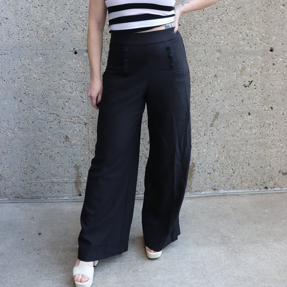 Unique Vintage Ginger sailor pants